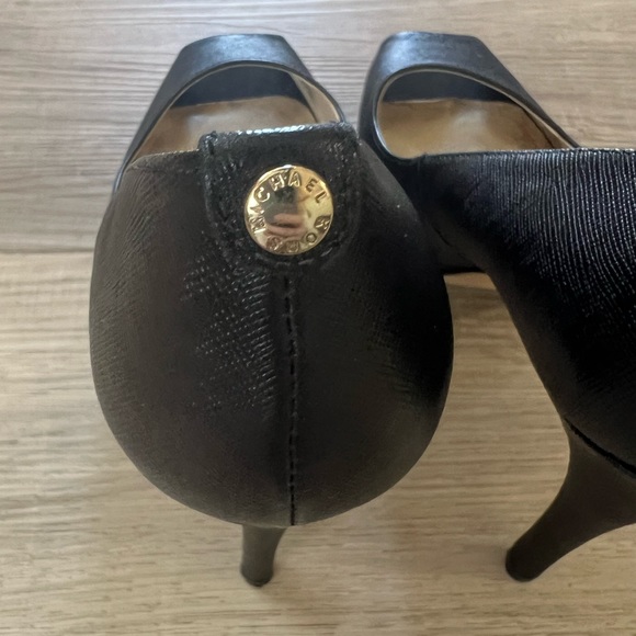 Michael Kors Black Platform Stiletto Heels Size 8.5 - Picture 6 of 9